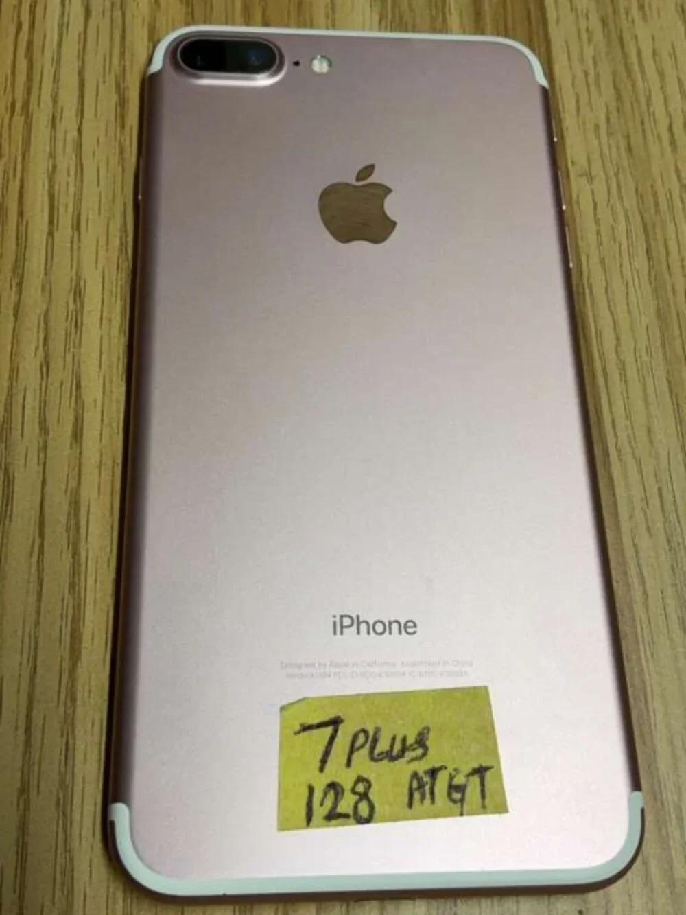 Apple iPhone 7 Plus 128GB Rose Gold AT&T Smartphone 5.5